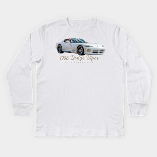 1996 Dodge Viper RT-10 Convertible Kids Long Sleeve T-Shirt